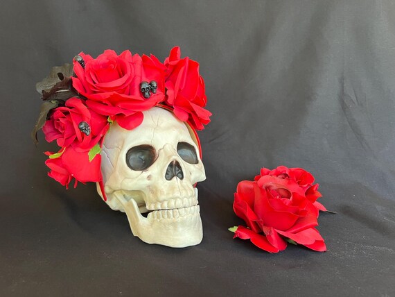 Couronne Fleur Day Of The Dead - Dia De Los Muertos - Neuf Avec étiquettes