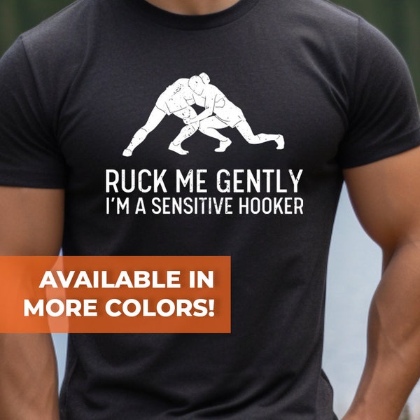 Funny Rugby Shirt, Ruck Me Gently T-Shirt, Gift For Rugby Player, Rugby Gifts For Men, Rugby T Shirt Unisex, Womens Rugby Shirt, Rugby Shirt