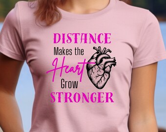 Distance Runner T-Shirt Endurance Sport Powerful Running Shirt Girls Cross Country Shirt for Female Marathon Runner Gift for Triathlete