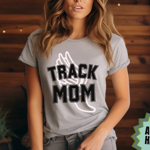 Track Mom Shirt Track and Field Mom Gift for Runner Mom Classic Track Tshirt for Mom Track & Field Gift for Mothers Day Gift Tshirt for Mom