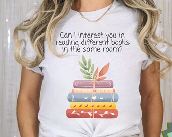 Bookish Shirt Book Lover Gift for Teacher Librarian Bookworm Shirt Read Together Book Club Shirt for Reader Bookish Pick Up Reading Partner