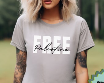 Free Palestine Shirt Cease Fire Peaceful Protest Shirt Palestinian Ally Social Justice Tshirt Gaza Free Palestinians Support Gaza Ceasefire