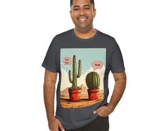 You Succ, Prick | Cactus and Succulent Humor | Unisex Jersey Short Sleeve Tee