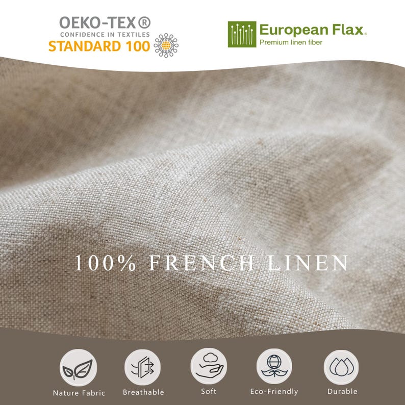 100% French Linen runner