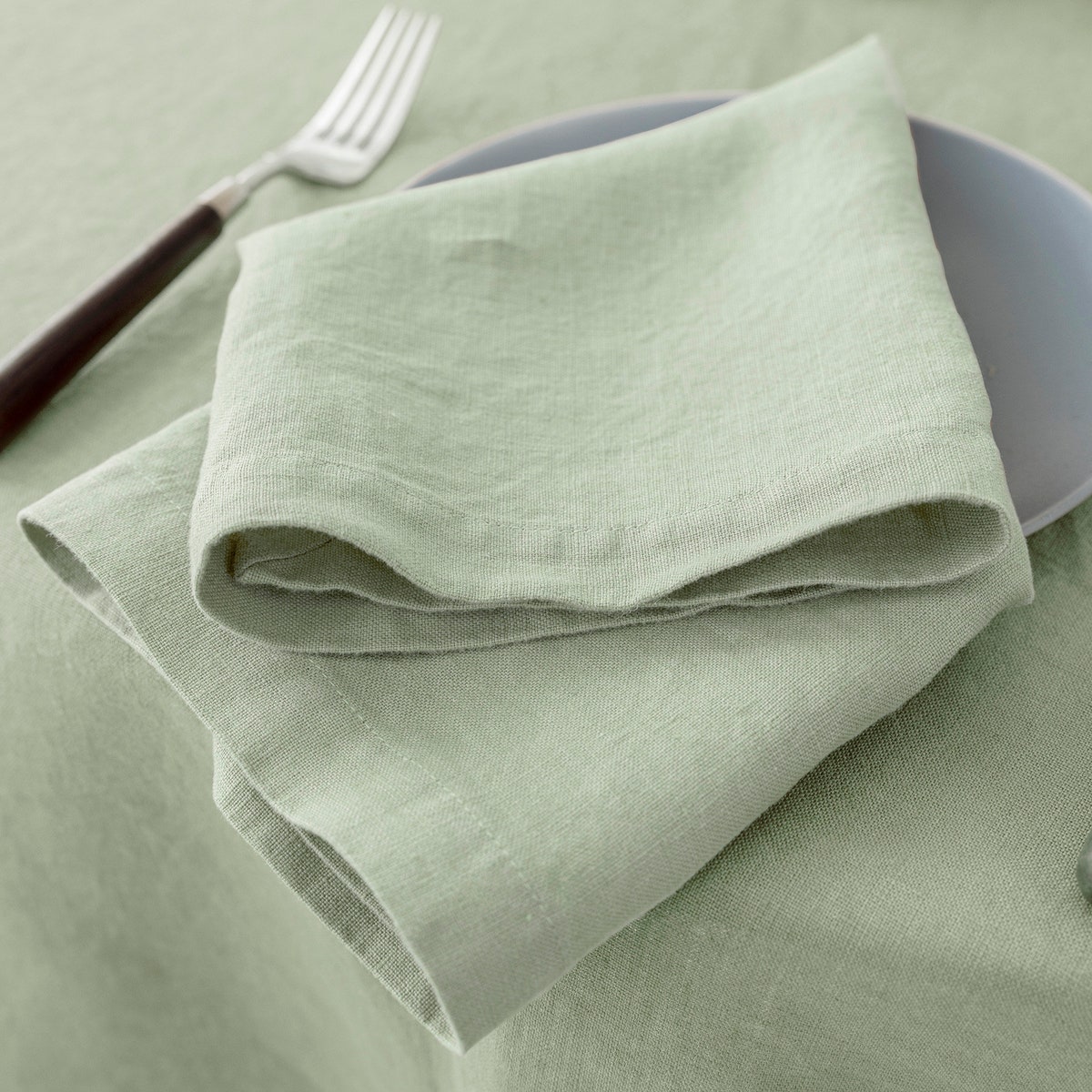 Linen Napkins- set of 4 --Sage