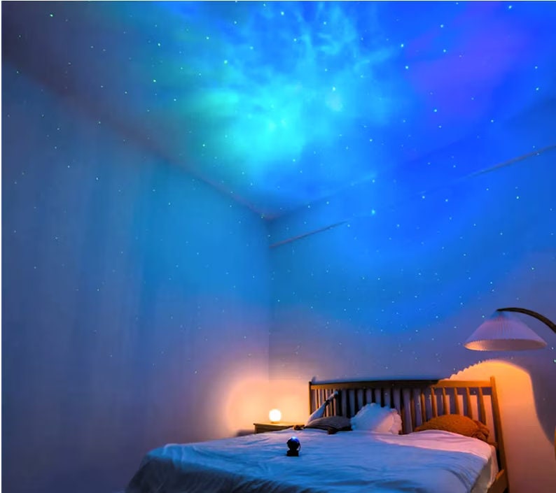 Star Projector Galaxy Night Light Astronaut Space, Light Galaxy