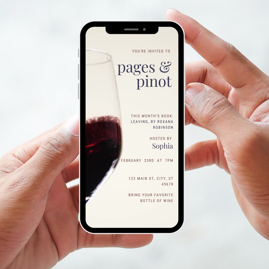 BOOK CLUB Invitation Template Book Club Invite Social Media Book Club BOOK CLUB Invitation Template Book Club Invite Social Media Book Club