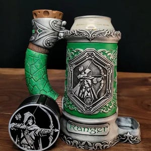 Unpainted Ranger Dice Tower Can Cozy