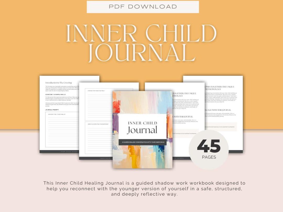 Inner Child Healing Journal | Shadow Work Prompts (PDF Download) - Etsy