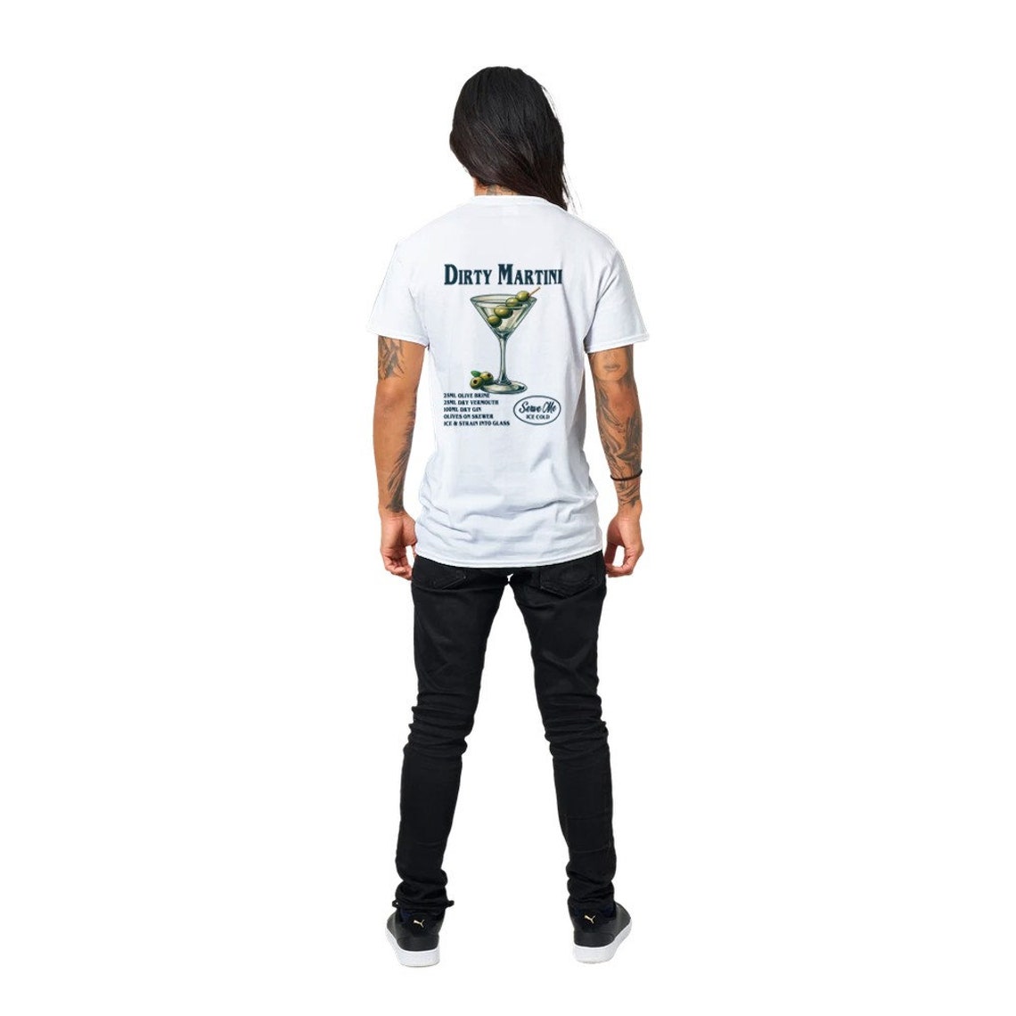 Martini Girl Graphic T-Shirt