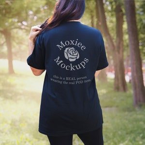 Gildan 5000 Back Mockup, Black, G5000, Gildan Mock ups, Model Mockup, Trendy, Urban, Halloween Mockup,outdoor, oversize,tshirt,pumpkin,skull
