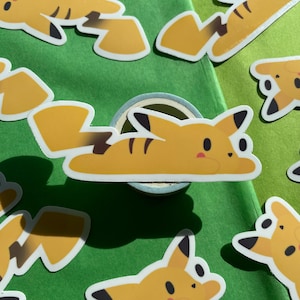 Silly Yellow Rat 3”  Vinyl Sticker