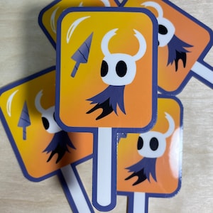 Hollow Knight Bug Lollipop 3”  Vinyl Sticker