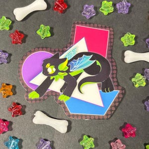 &quot;Vinyl-Aufkleber &quot;&quot;Soggy&quot;&quot; (My Fursona) 7,5 cm.&quot;