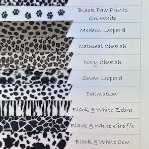 May include: A selection of neutral animal print designs, including snakeskin, paw prints, leopard, cheetah, zebra, giraffe, and cow patterns. The text "Neutral Animal Prints" is displayed at the top of the image.