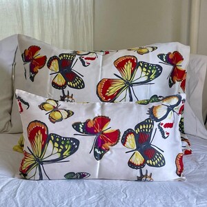 100% Silk Charmeuse Luxury Pillowcase, Oversized Envelope Closure, Hand Washable, Anti Wrinkle, Moisture Retention, Hair Protection, LUMBAR