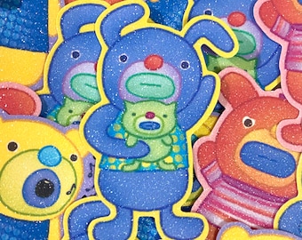 Sing-a-ma-jigs! 歌うぬいぐるみ Fisher-Price Mattel The Sing-A-Ma-Jigs - Pink, Animals
