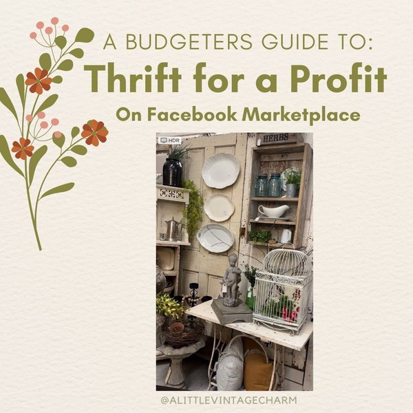 A Budgeters Guide to: Thrift for a Profit on Facebook Marketplace