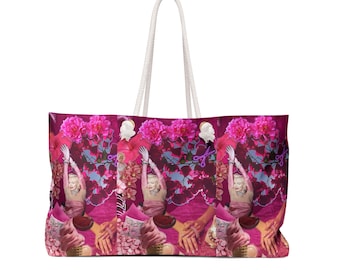 Marilyn Monroe inspired Weekender Bag Designed by RAFS| Retro Rosie Pattern
