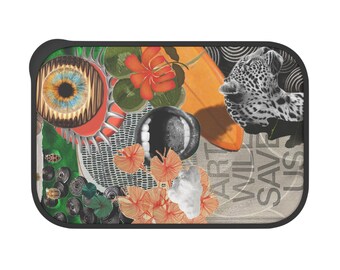 RAFS designed Bento Box | Leopard Floral Design