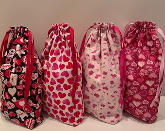 Valentine's Day Drawstring Bag