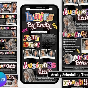 Acuity scheduling template hair stylist, Acuity scheduling template, Booking site template hairstylist, Acuity scheduling template, hair sit