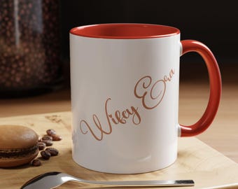 Mok 'Wifey Era' met bloemenschrift | Accentkoffiemok