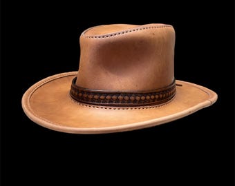Handmade Leather Indiana Jones Hat