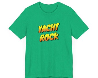 Camiseta Yacht Rock, Soft Rock, Rock clásico, Navegación, Boat Rock, Regalo divertido, Fácil de escuchar - Camiseta unisex, Regalo para amantes de la música retro