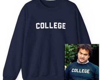 College Sweatshirt, 70s Comedy Movie, Unisex Heavy Blend