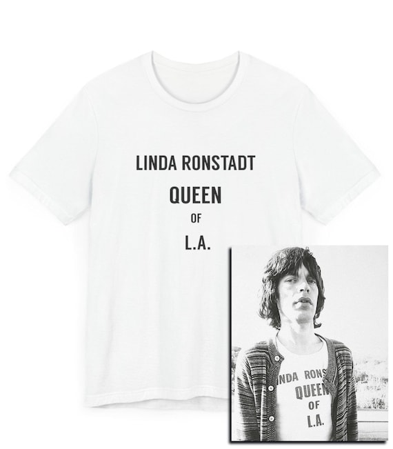 Linda Ronstadt Queen Of LA T-Shirt, Music Lover Gift, Retro Band Tee, Vintage Concert Shirt, Unisex Graphic Top, Sunset Strip, The Whiskey
