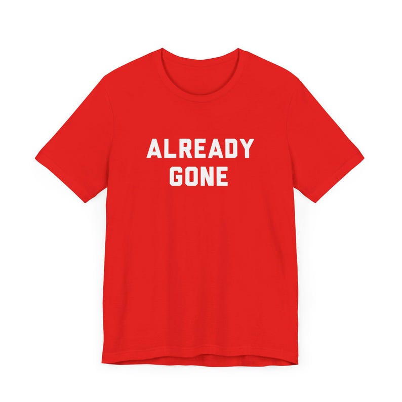 Already Gone Classic Country Rock T-Shirt, Music Fan Gift, 70s, SoCal Rock, Laurel Canyon - Unisex Tee, Shirt, Vintage Band Top, Retro Gift Poppy