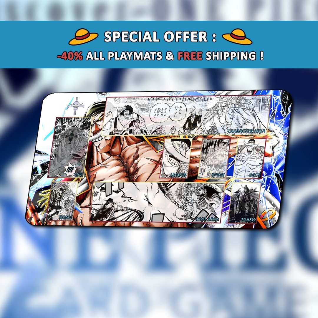 Gate Ruler Playmat Playmat Edward New Gate Whitebeard OPCG / 24x14 Inches 600x350x2mm - Etsy