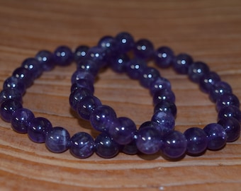 Amethyst Bracelet 8mm