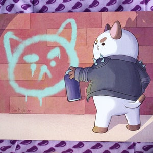 Puppycat Spray Paint