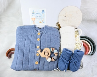 New Baby Gift Basket for the Whole Family,New Parents Gift Box for New Mom, New Dad & Baby,New Mom and Dad Gifts,New Parent Care Package