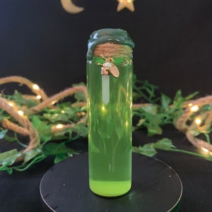Acid Potion Bottle | Green Potion Bottle | Fantasy Potion Bottle | Color Changing Potion | Fantasy Decor