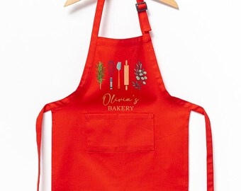 Tablier de cuisine, tablier personnalisé, joli tablier pour femme homme, cadeau pour une nouvelle maison, tablier imprimé, cadeau boulanger, cadeau personnalisé, cadeau de pendaison de crémaillère