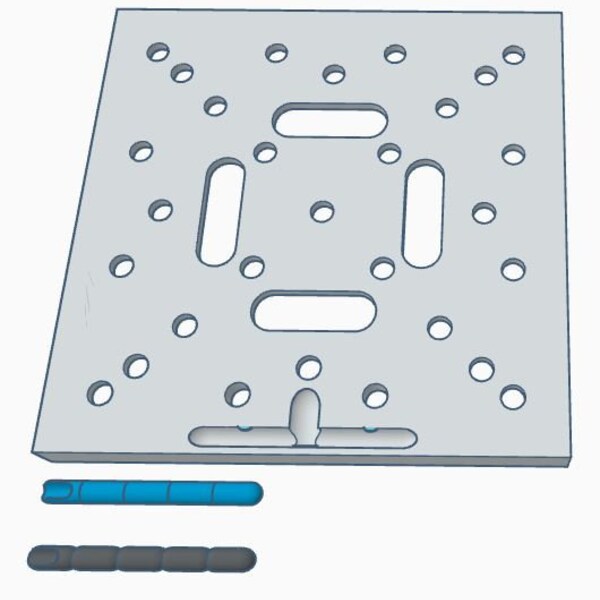 Square Foot Gardening Template STL File