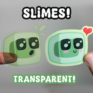 Slime Transparent Sticker