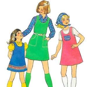 昭和の服　1970年代　子供用 ロングドレス 70s kids dress - Etsy 日本