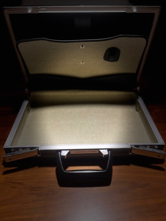 Louis Vuitton Hard Sided Suitcase Vintage Circa 1980s… Gem