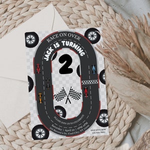 EDITABLE Race Car Birthday invitation template,Cars Birthday invitation,Cars Birthday theme,race track,race car invite,printable invite