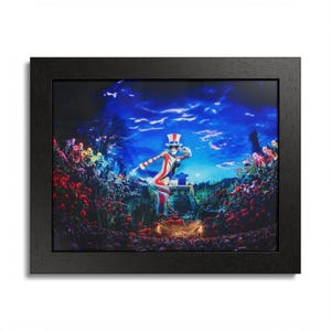 Dead and Company &#39;The Sphere&#39; (U.S. Blues) Framed Picture/Posters - Concerts,  Live Performances, Gifts, Shows, Images, Grateful, Deadheads