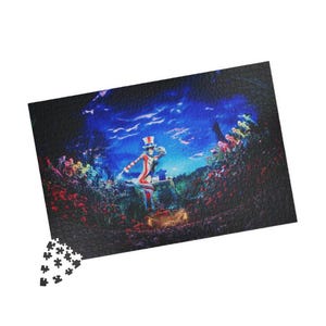 Dead and Company &#39; The Sphere&#39; (U.S. Blues) Jigsaw Puzzle -  Jigsaw for Adults, Grateful Dead Fan Gift, Mind Challenge, Music Lover, America