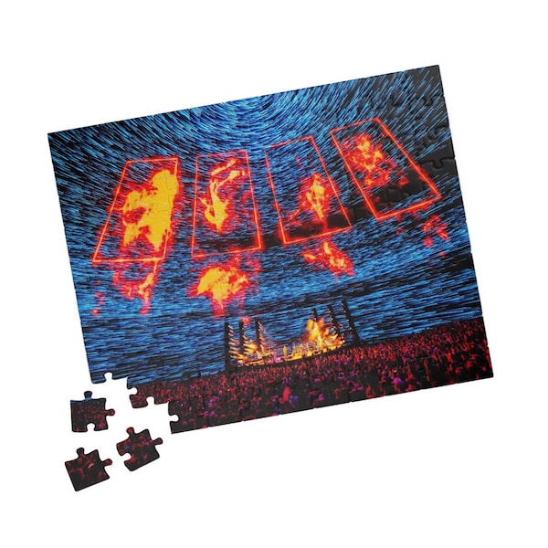 Phish 'Sphere' 110-Piece Puzzle (On Fire)