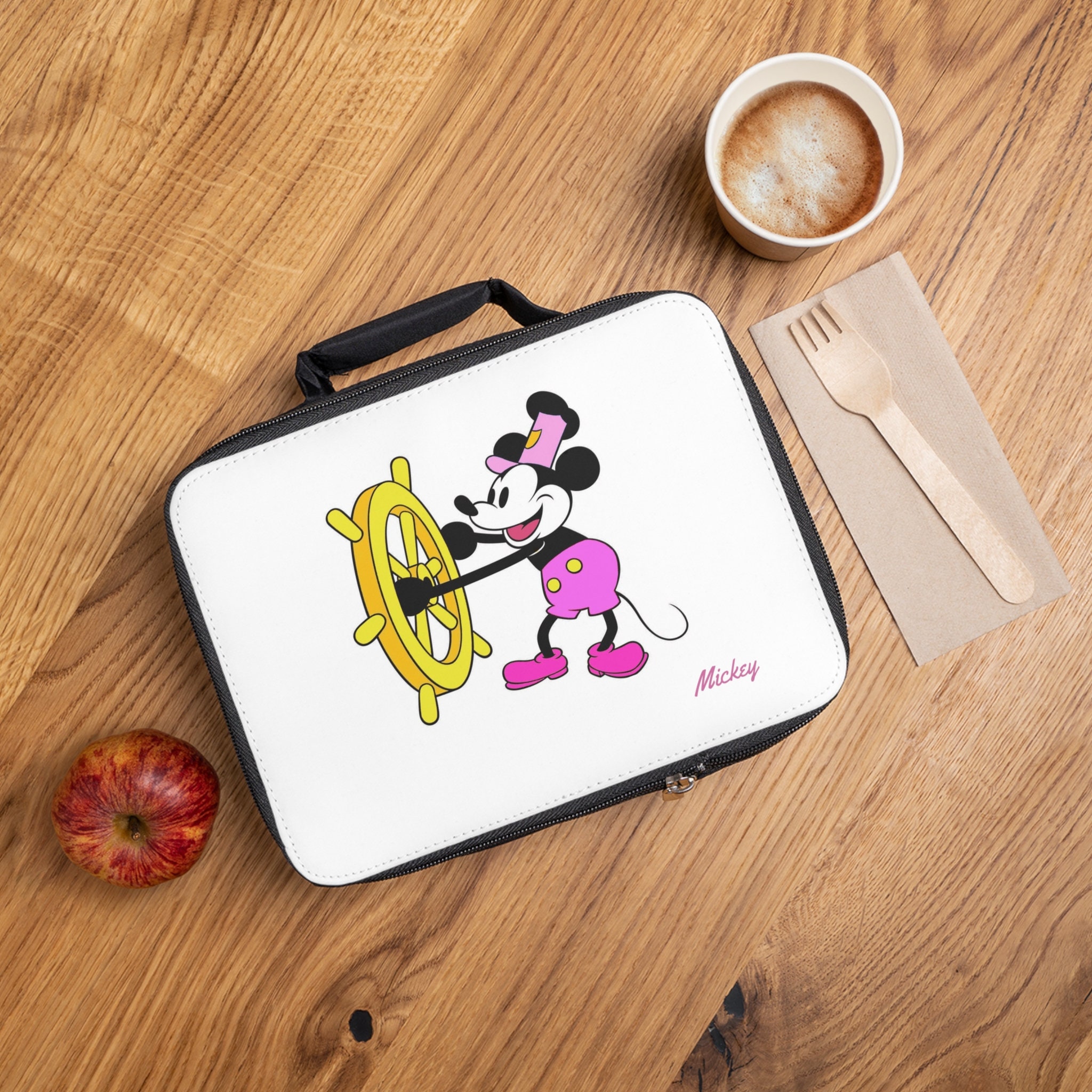 Disney Pink Mickey Mouse Lunch Bag