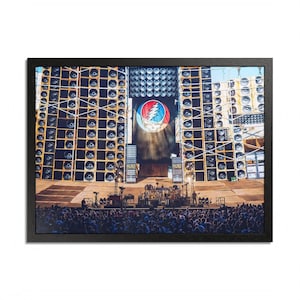 Dead and Company &#39;The Sphere&#39; (Wall of Sound) Framed Picture/Poster - Concert Moment, Iconic Images, Live Shows, Music Fans, Gifts, Bob Weir