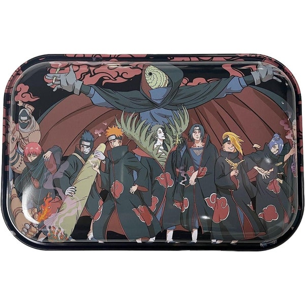 Anime Rolling Tray Akatsuki Black