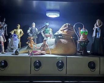 Figura STL de 6" de Jabba el Hutt arrojada en tamaño clasificado para imprimir en una impresora 3D